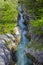 Great Soca Gorge (Velika korita Soce), Triglavski national park, Slovenia