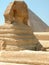 Great Sphinx and Khufu Pyramid, Giza, Egypt