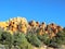 Great spires carved away by erosion