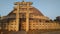 Great Stupa of sanchi from westside during sunset