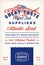 Great Taste Fish Suppliers Abstract Vector Rustic Packaging Label Design. Retro Typography and Hand Drawn Atlantic Scad