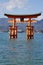 Great Torii in Hiroshima, Japan