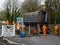 GREAT TORRINGTON, DEVON, ENGLAND - NOVEMBER 16TH 2022: A new carriage being delivered to Tarka Valley Railway.