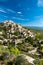 Great view of Gordes village and sorroundings in France