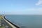 Great view from Plompe Toren in Koudekerke near the coast of the North Sea in the Netherlands