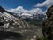 Great views to the peaks and glaciers of the Austrian Alps on Kapruner TÃ¶rl.