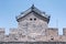 Great wall of china brick archery tower