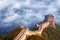 Great Wall of China Travel, Stormy Sky Clouds