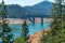 Great western drought -- a shrinking Shasta Lake in Northern California