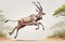 Greater Kudu animal African antelope running