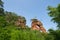 Greats rocks in Dahn Rockland, Germany, Palatinate Forest