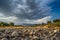 Gredos mountain rage from a dry creek in Candeleda