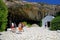 Greece, Antiparos island, cave of Antiparos