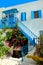 Greece, Antiparos island, house inside the old Venetian castle