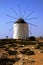 Greece, Antiparos island, old windmill