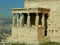 Greece, Athens, Acropolis, caryatids of the temple of Erechteion