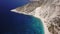 Greece Beach Aerial Tilt Up