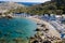 Greece beach in rodos