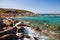 Greece, Chalkidiki Halkidiki, Sithonia - relaxing on the beach