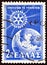 GREECE - CIRCA 1956: A stamp printed in Greece shows Rotary Emblem and Globe