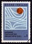 GREECE - CIRCA 1966: A stamp printed in Greece issued for the Decade of World Hydrology shows Movement of Water, circa 1966.