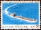 GREECE - CIRCA 1969: A stamp printed in Greece issued for the navy week and merchant marine year shows tanker `Olympic Garland`