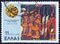 GREECE - CIRCA 1977: A stamp printed in Greece from the ``Alexander the Great` issue shows the fatal oracle, circa 1977.