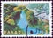 GREECE - CIRCA 1979: A stamp printed in Greece from the `Landscapes` issue shows Pineios river in vale of Tempe, Thessaly