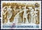 GREECE - CIRCA 1985: A stamp printed in Greece shows Roman period Galerius`s Arch detail, circa 1985.