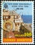 GREECE - CIRCA 1998: A stamp printed in Greece shows St. Xenophon`s Monastery, Mount Athos millenary, circa 1998.