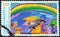 GREECE - CIRCA 2000: A stamp printed in Greece shows Rainbow Spyros Dalakos, circa 2000.