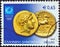 GREECE - CIRCA 2004: A stamp printed in Greece shows a Gold Stater of Philip II of Macedonia, circa 2004.