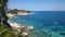 Greece, Corfu island, Kassiopi beach