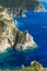 Greece, Corfu island, Paleokastritsa