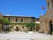 Greece, Crete, courtyard of Monastery of Odigitria Gonia