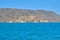 Greece Crete, Medieval fortress on the island of Spinalonga, view from the sea