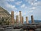 greece delphi appolo temple columns ancient