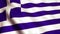 Greece Flag Animation Video - 4K