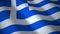 Greece flag, seamless loop.