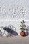 Greece,Folegandros. Chairs, table and plant.