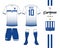 Greece football national team uniform.