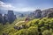 Greece Kalambaka Meteora Monasteries Landscape