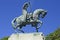 Greece, Kavala, Equestrian Statue