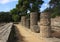 Greece Olympia Doric columns