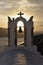 Greece. Santorini island. Oia village. Church bell
