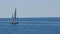 greece ship sailboat blue sea between igoumenitsa and corfu