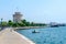 Greece, Thessaloniki, White Tower on the waterfront
