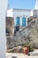 Greece. Tinos island Cyclades. house at Volax village, Tinos traditional architecture