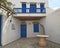 Greece, Tinos island, house entrance