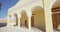 Greece Travel on Greek Islands - Tourist At Church In Santorini Oia